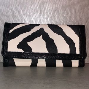 NWOT Zebra Wallet/Clutch 🦓